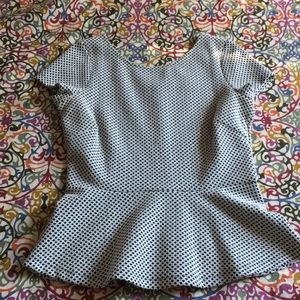 BANANA REPUBLIC Peplum Blouse